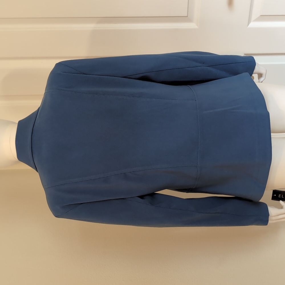SkyBlue Zip-up Jacket by Elementz™ SzSmall Polyester/Spandex Blend NWT - Picture 5 of 16
